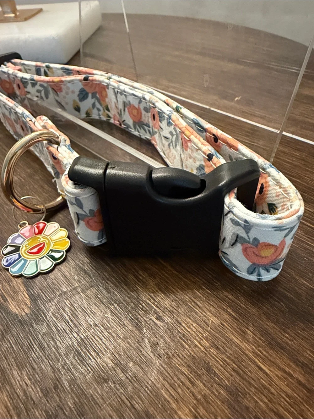 Floral Dog Collar- Large